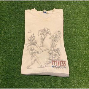 Vintage Gear For Sport Summer of Fitness Mannheim Germany long sleeve t-shirt XL